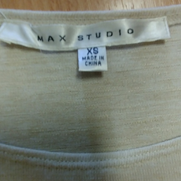 Max Studio Knit Microstriped L/S Top - Picture 8 of 8